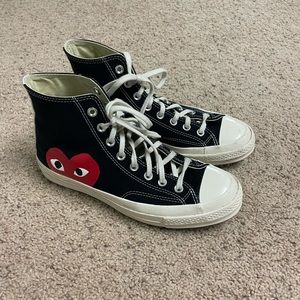 Comme Des Garçons Black Converse
